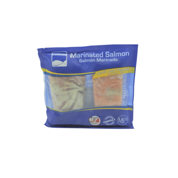 Salmon marinado ajo/mostaza  10oz NIELS PEDERSEN (GOURMAR)