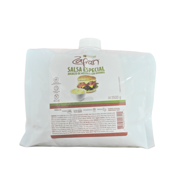 Salsa especial aderezo de mostaza hierbas ZFS